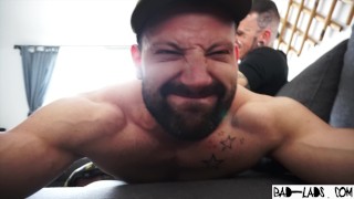 Fitness instructor's bubble ass schooled with a hard spanking