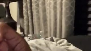 Horny bbc cums