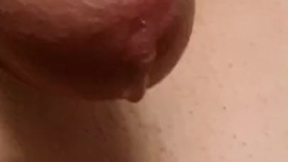 Dripping pre cum