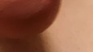 Dripping pre cum