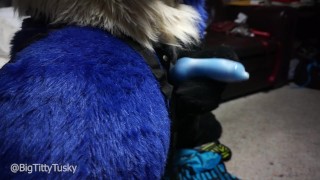 Lucario Filling up a Condom until it Leaks Everywhere