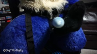 Lucario Filling up a Condom until it Leaks Everywhere