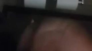 Masterbating in work restroom part five