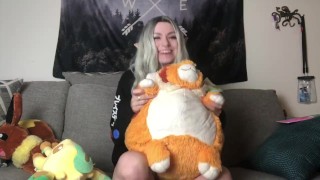 Kawaii girlfriend asks you about your day/cuddles stuffies in your hoodie