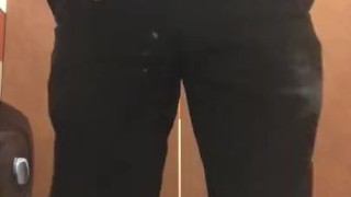 Pulling Out My Dick In Arby’s Restroom