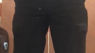 Pulling Out My Dick In Arby’s Restroom