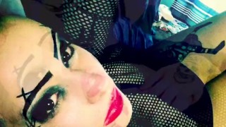 Punk Rocker Teasing Your Filthy Cock