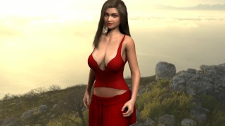 Bouncing Booty and Boobs Breast Expansion while Walking in Public Hourglass