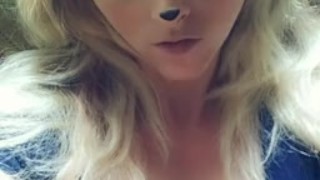 Would you add me? Cute boob reveal