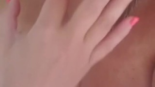 Playing with my pussy on 