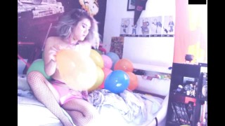 PartyTime Balloon Popping heels,ass,Bang 2 The Sequel preview