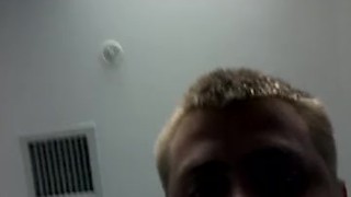 I shove a small shampoo bottle up my ass