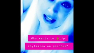 Shylaanne Gets Naughty For Her Tips...