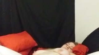Caught humping and playing with my wet pussy