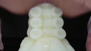 bad dragon ika L フルストロークでアナニーします。ラストにアナルズームあり。