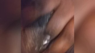 Pregnant Ebony Creamy Wet Pussy you wish you could nut in