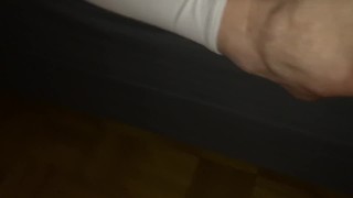 Sexy College Teen Takes Off Runners and Dirty Socks to Taste Her Feet!! HD!