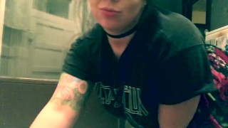 BBW In Knee High Socks And Pigtails Rides Dildo Til She Cums