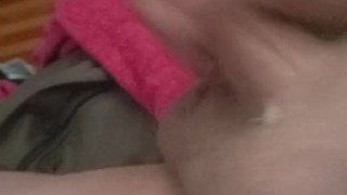 Stroking my Thick Cock