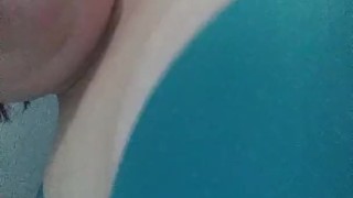 Bbw schoolgirl fucking my tight wet hole with a rotating dildo