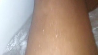 Bathing and horny