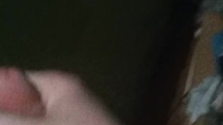 Watch me jerk and slap my hard cock on your face
