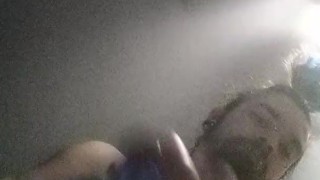 Watch me cum all over your dirty face