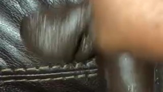 Masturbating