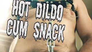 Orc's hot dildo cum snack!