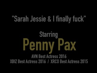 Fire Crotch Penny Pax Dildo Bangs With Hot Tattooed Sarah Jessie!