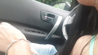 Parco pubblico.Pompino e Chiavata in auto (vera) interrotta da polizia..