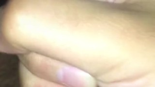 Wanking on my bed