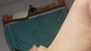 Lonely MILF showing herself love