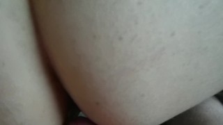 First time Anal. I let him pound my pawg arse and cum inside me