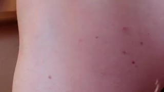 Sex slave training. Stretching out the nipples with vacuum suction cups