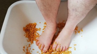 Fun with cornflakes and cream