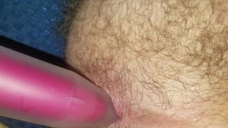 Amateur anal masturbation