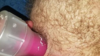 Amateur anal masturbation