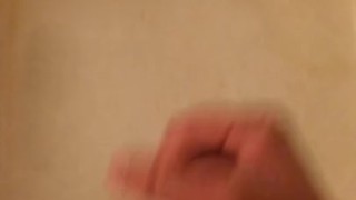Quick masturbation before work