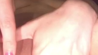 I LOVE playing with my cum!