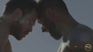 Hot Grandpa Hooks Up With Porn Stars - Calvin Banks, Alex Mecum, Max Adonis