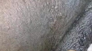 Ebony couple pussy play masturbation pt 3