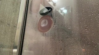 7 inch dildo in my ass, 9 inch dildo in my pussy