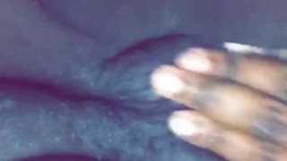 vibrator on my pussy; sexy moans