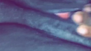 vibrator on my pussy; sexy moans