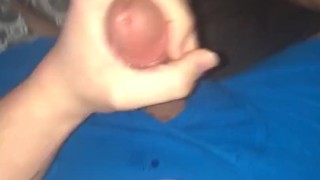 Phone cumshot
