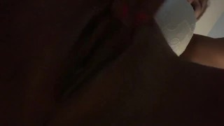 Wet pussy finger fuck