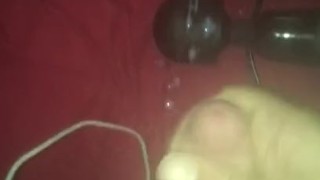 Cum on her vibrator