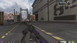 One man runs through 6 in a hurry