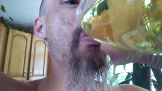 Filling A Mason Jar With My Piss Then Drinking All Of It